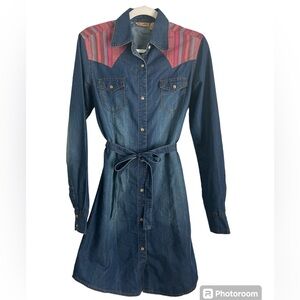 Wrangler Denim Vintage Style Duster Dress